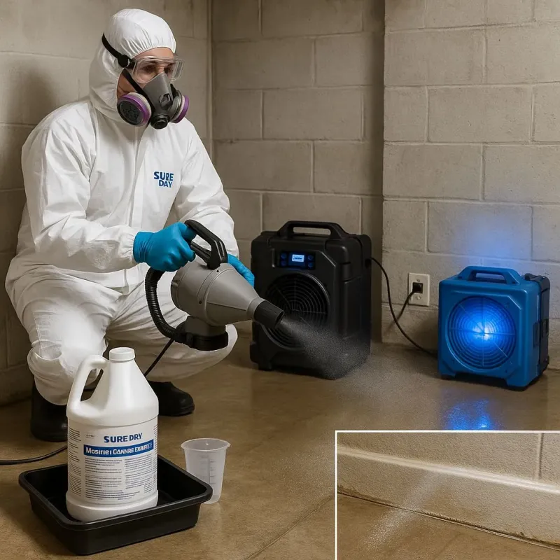 Sanitization and Odor Removal process in Boiling Springs, SC